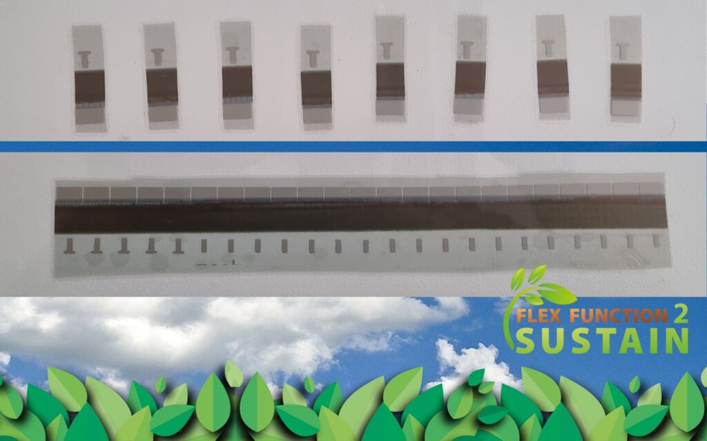 Sustainable and Smart becomes real – World´s first organic photovoltaic cell on recycled material made by EU-consortium FlexFunction2Sustain