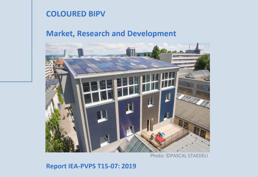 COLOURED BIPV – Market, Research and Development