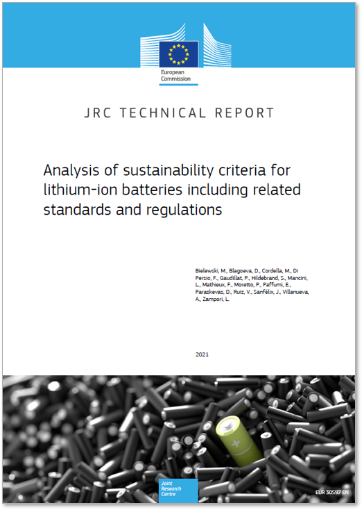 SustainabilityCriteriaforLithiumIonBatteries