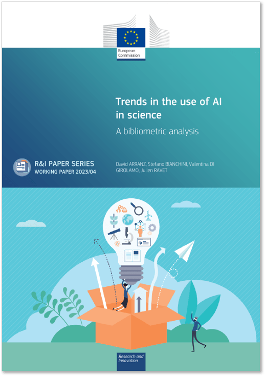 Trends in the use of AI in science – A bibiometric analysis